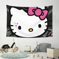 thumbnail image 6 of Hello Kitty Tapestry, Wall Hanging Tapestry, Wall Art Tapestries Poster, Home Decor For Bedroom Living Room Dorm, 60"X40", 6 of 8