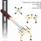 thumbnail image 4 of 4-Piece Retractable Billiards Cue Stick with 3 Removable Bridge Heads, Pool Table Accessories for Cue Games, 4 of 5