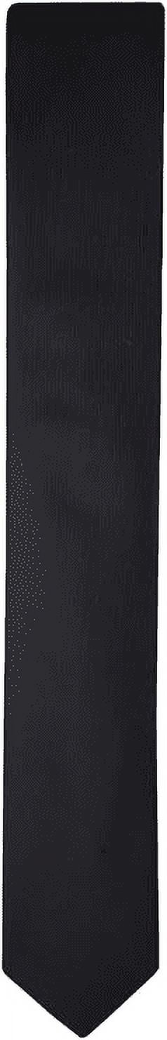 Calvin Klein BLACK Men's Unison Solid Tie, US One Size