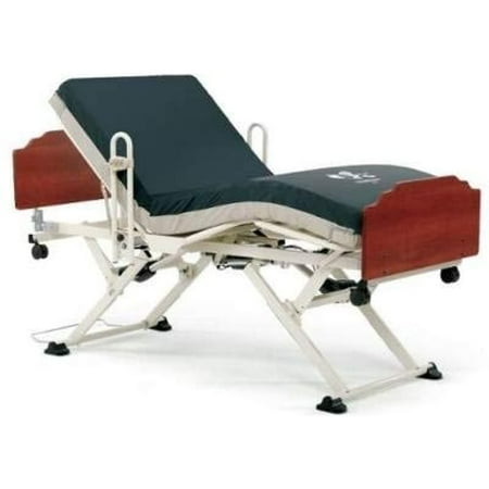 Invacare CS3 Full Electric Long Term Care Bed, Amherst Style Bed Ends with Solar Oak Finish, Thinksoft, IHCS3AMSOTSPD-QSP