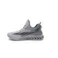 thumbnail image 3 of Akademiks Men's Fit 3.0 Knit Jogger Sneakers Gray Gray Size 9, 3 of 7
