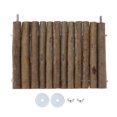 thumbnail image 1 of Plataforma de madera para hámster, soporte de madera rectangular seguro para mascotas, para cacatúa, hámster, conejos, 20CM, 1 of 5
