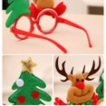 thumbnail image 4 of Gafas de dibujos animados de Navidad para adultos y niños, marco de Papá Noel, muñeco de nieve, árbol, adornos de Navidad para el hogar, regalo de juguete, suministro de Año Nuevo, 4 of 4