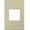 Ashen Tan, variant on Legrand AWP1G24 Adorne Plastic Single Gang Wall Plate