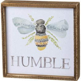 Primitives By Kathy 'Best Seat In The House' Wood Sign - Black & White Framed Home Décor