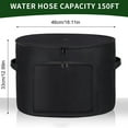 thumbnail image 5 of YIEMEEN Portable Zippered Garden Hose Storage Bag Durable Fabric Organizers For Outdoor Tools, 5 of 7