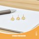 thumbnail image 3 of FENGGUIQU 20Ud Clavos Dorados Para Colgar Cuadros Con Plana Y Elegante Para Pared, 3 of 8