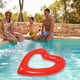 thumbnail image 2 of Flotador de piscina inflable para niños y adultos, flotador de piscina con forma de corazón de 120 cm de diámetro, flotador de piscina de verano, juguetes de piscina para fiestas en la, 2 of 6