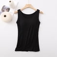 thumbnail image 1 of Womens Built in Shelf Bra Tank Tops Sleeveless Racerback Workout Yoga Tops, 1 of 6