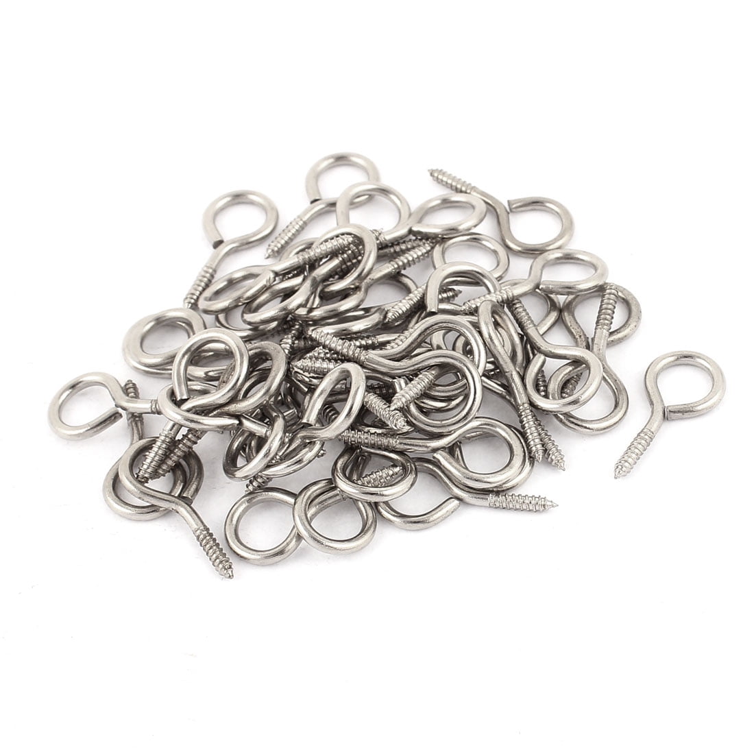 300X Screw Eye Pin Peg Tail Jewelry Making Finding Making Craft Eyehook Bail Top 300X Screw Eye Pin Peg Tail Jewelry Making Finding Making Craft Eyehook Bail Top