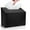 Black, variant on Tissue Box Cover Holder Compatible with Disposable Paper Hand Towels, NOGIS Leather Paper Towel Dispenser for Tabletop, Bathroom, Car, Office (Black)