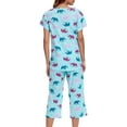 thumbnail image 5 of Pyjama pour Femmes avec Pantalon Capri, 5 of 5
