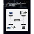 thumbnail image 4 of BrosTrend 5Gb PCIe Network Card, PCIe Ethernet Card with Extra Low-Profile, PCI Express Network Adapter for PC Windows 11/10 & Windows Server 2022 ONLY, PC, 4 of 6