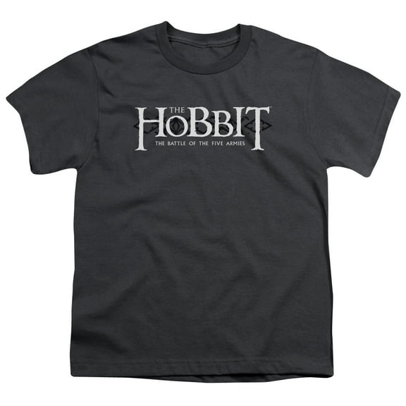 Hobbit Men's  Ornate Logo T-shirt Grey