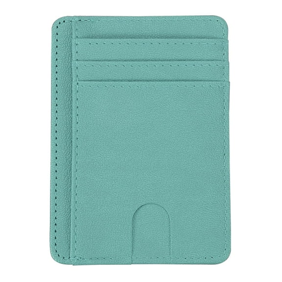 Slim Wallet Front Pocket Minimalist Leather RFID Blocking Card Holder, Slim & Durable Wallet, for Men & Women