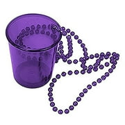 Bachelorette Bride Party Shot Glasses Plastic Shot Glass on Beaded Necklace
