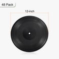 thumbnail image 2 of Unique Bargains Blank Vinyl Records, 12 Inch CD Fake Vinyl Records for Wall Aesthetic Decor, 48 Pack, 2 of 7