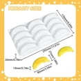 thumbnail image 4 of CoreLiving 3D Banana Shape Silicone Molds for Baking Mousse Cake, Fruit Silicone Molds for Candy Pastry Chocolate Truffle Cupcake Jelly Cookie Pudding, 12-Cavity, 4 of 10