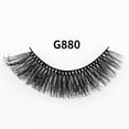thumbnail image 7 of 8D Lashes - 8 Pairs Fluffy Cat-Eye Style, Vegan Synthetic Fibers, Flexible Cotton Band, 7 of 7