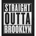 thumbnail image 4 of Old Glory Mens Straight Outta Brooklyn Short Sleeve Graphic T Shirt, 4 of 6