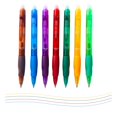 thumbnail image 1 of Bolígrafos de gel AeroStridex retráctiles borrables de 0,5 mm, 7 colores, 1 of 7