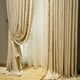 thumbnail image 5 of Custom Size Luxury French Modern Curtains for Living Room Bedroom Precision Jacquard Curtain Geometric Beige Lace Curtain Home, 5 of 5