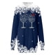 thumbnail image 3 of WILLBEST Vestido Largo Casual Con Estampado Navideño, Sudadera Larga Para Mujer, Top Informal Y Cómodo Para Las Fiestas, 2025 Elegante Y Acogedor Para La Temporada De Invierno., 3 of 3