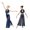 Navy Blue, variant on Girls Gymnastics Jumpsuit Rhinestone Dance Leotard for Stage Performance Competitions Ice Skating Red 6