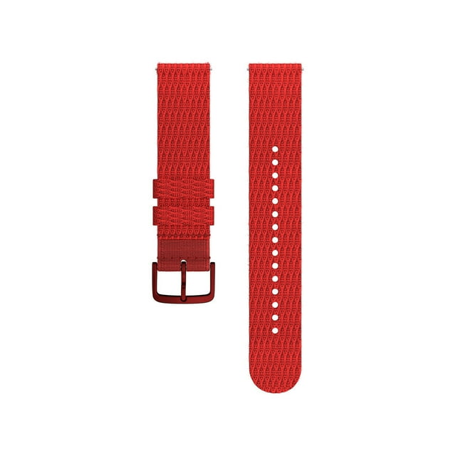 POLAR Pacer Wrist Band 20mm Red, M/L