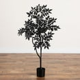 thumbnail image 6 of Nearly Natural 4ft. Artificial Halloween Black Sumac Tree, 6 of 7