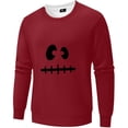 thumbnail image 3 of toraway Crewneck Sweatshirts pour Hommes Graphique Mode Décontractée Partie Impression 3D Pull à Capuche Manches Longues TTTG, 3 of 4