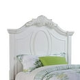thumbnail image 5 of Acme Furniture Estrella Full Bed Collection Kids Princess Bedroom with Crown Carved Headboard, White, 5 of 6