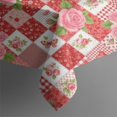 thumbnail image 4 of Pioneer Flower Floral Print Pattern Rectangle Tablecloth 60"x120", Waterproof Polyester Table Cloth, Wipeable Spillproof for Dining Camping Indoor Outdoor, 4 of 6