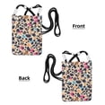 thumbnail image 3 of Multi-Color Cross-Body Handbag 8.27×5.91in Waterproof, Scratch-Resistant And Odor-Free Detachable Shoulder Strap Animal Print Style Mediumorchid_2, 3 of 8
