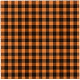 thumbnail image 4 of Fall Square Tablecloth 52x52 Inch Orange and Black Table Cloths Checkered Decor Buffalo Plaid Table Cover Fall Holiday Tablecloth Square for Fall Picnic Kitchen Dining Tabletop Indoor Outdoor, 4 of 6