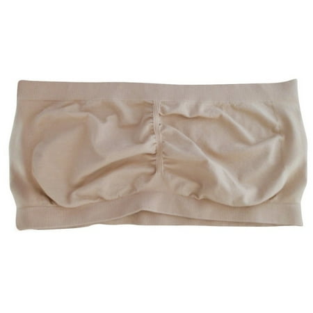 

Pretty Comy Women Seamless Bandeau Bra Tube Top Bralette for Girl