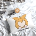 thumbnail image 5 of Honeii Prince Corgi Dog Print Pillow Cases,Plush Throw Pillow Covers,Decorative Pillowcase for Sofa, Couch, Living Room-16"x24", 5 of 6