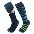 thumbnail image 2 of Lorpen Kids 2-Pack Ski Socks, 2 of 4