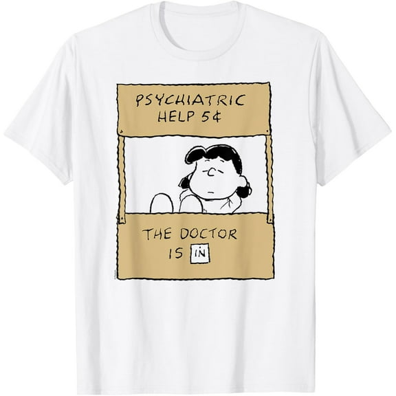 Peanuts - Lucy Doctor Is In T-Shirt