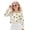 Bee Honeycomb Cute, variant on Stylish Girls Crop Top Long Sleeve Crewneck Cropped Sweatshirt Comfy Sweater for Fall Winter Fashion Age 11-12 Kids Youth Teens, Snowman Snowflake Violet