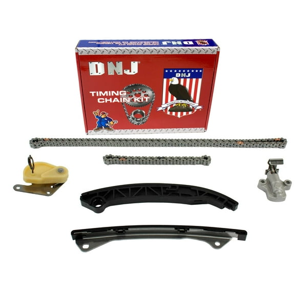 DNJ TK678A Timing Chain Kit Fits Cars & Trucks 13-14 Nissan Juke 1.6L L4 DOHC TC MR16DDT