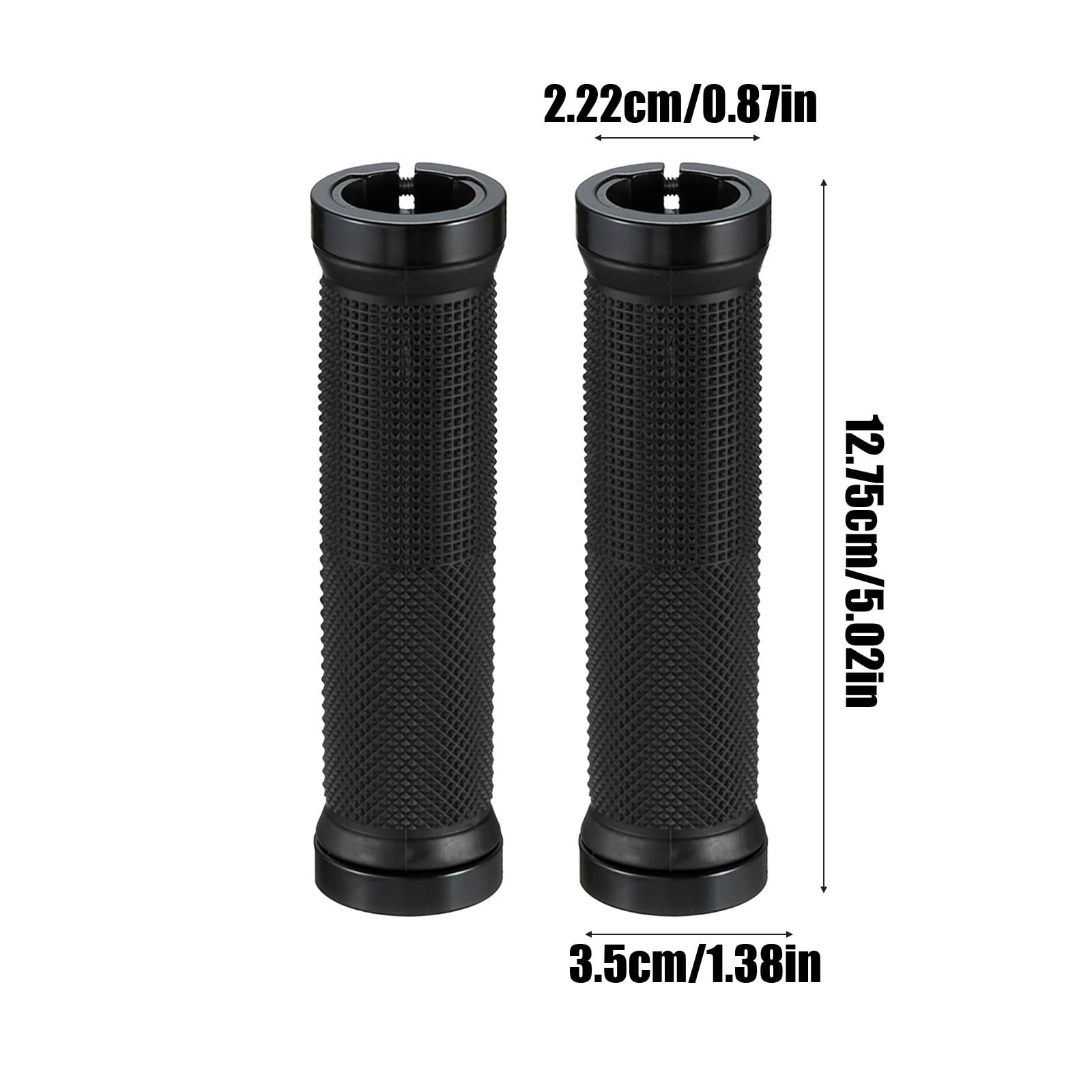 Cyclingcolors Poignée Vélo Ville 22mm 110mm Antidérapante Ergonomique Cycle VTT VTC Route (Marron