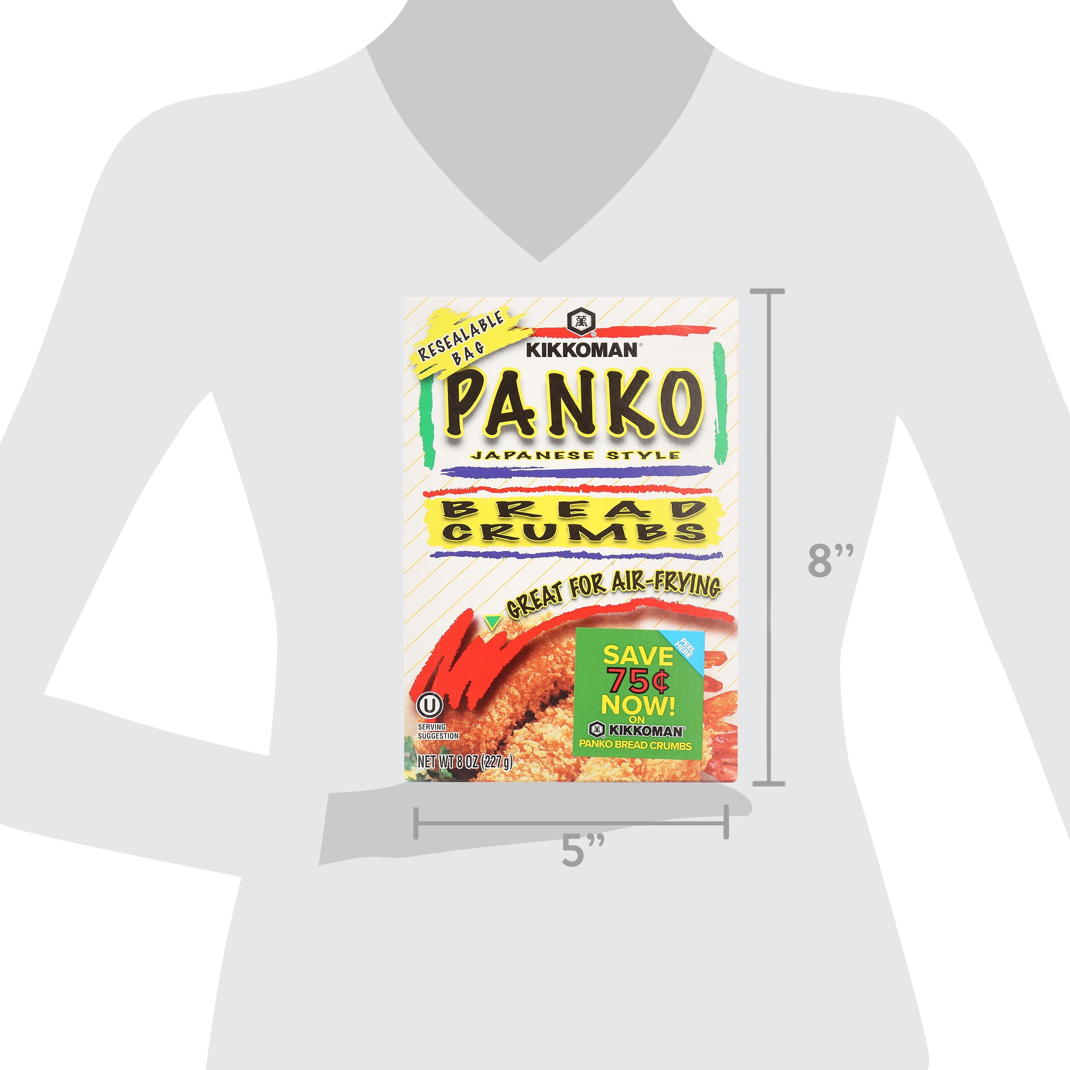 Kikkoman Japanese Style Panko Bread Crumbs, 8oz - Walmart.com