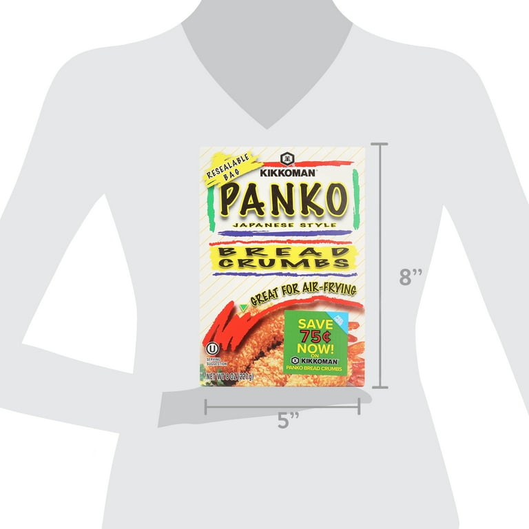 Kikkoman Japanese Style Panko Bread Crumbs, 8oz - Walmart.com