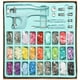 thumbnail image 1 of Gotydi 300 Juegos de Broches de Resina y Kit de Herramientas con Alicates 5 Formas 25 Colores Botón de Metal a Presión Fasteners DIY Juego de Botones a Presión para Bebé Bolsa de Ropa para Niños Sombrero Sewing, 1 of 9