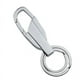 thumbnail image 1 of Llavero de acero inoxidable para hombre | Colgante de llavero de coche engrosado duradero | Anillo de bloqueo de suspensión rápida | Regalo para Aniversario, Cumpleaños, Familia, Amigos | 1 Paquete, 1 of 4