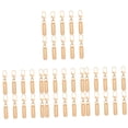 thumbnail image 4 of 4 Pieces Adjustable Repair Kit Detachable Zipper Pull 5X0.8CM Golden, 4 of 8