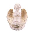 thumbnail image 3 of Adorable estatua de ángel con portavelas LED Tealight Colección Adornos Estatuilla de ángel para la entrada Mantel Inicio Decoración de de Estilo C perfecl estatua de ángel, 3 of 8