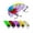 F, variant on MInHoues Floating Crankbait Fishing Lure 2.09", Hard Plastic Imitation Bait for Freshwater Bass and Trout, Topwater Wobbler Tackle for Lake and River Angling