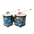 thumbnail image 1 of Tambor de iluminación musical, juego de batería Bongo de 5 y 6 pulgadas, tambor de mano para niños, regalo de cumpleaños para principiantes Mar, 1 of 8